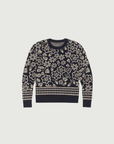 Current Air Pullover Floral Sweater