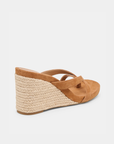 Brown suede espadrille wedge from Dolce Vita Helan for relaxed warm-weather wear.