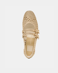 Women’s gold woven ballet flats by Dolce Vita designed for everyday comfort and elevated style.