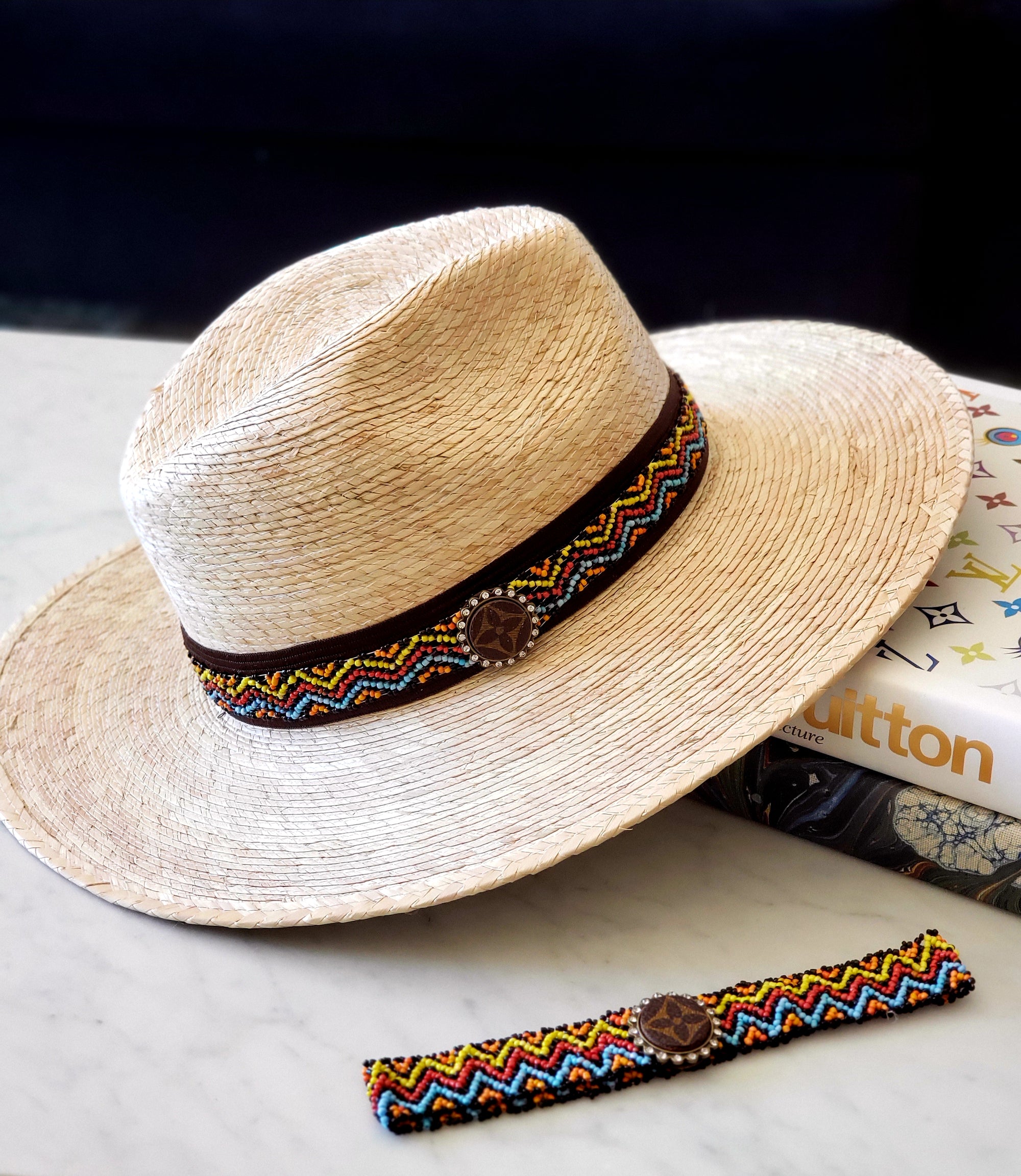 Beaded Hat Band - The Flaunt