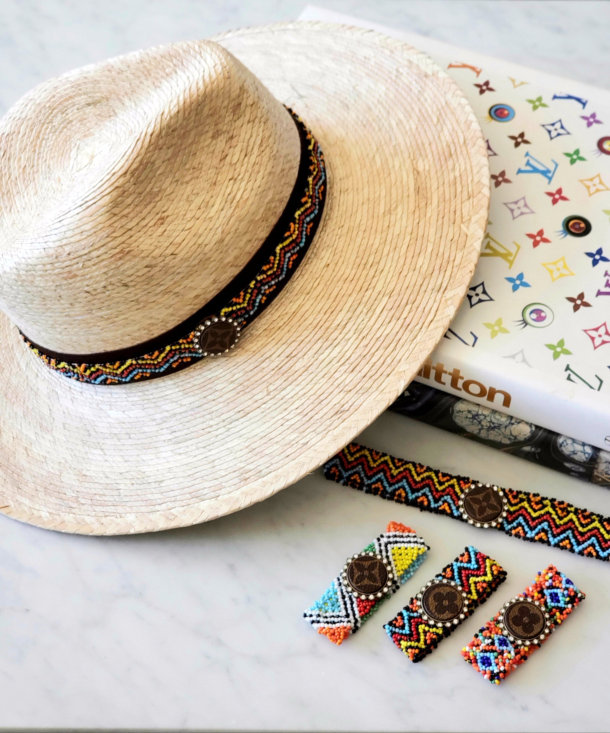Beaded Hat Band - The Flaunt