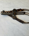 Animal Print LV Hatband - The Flaunt