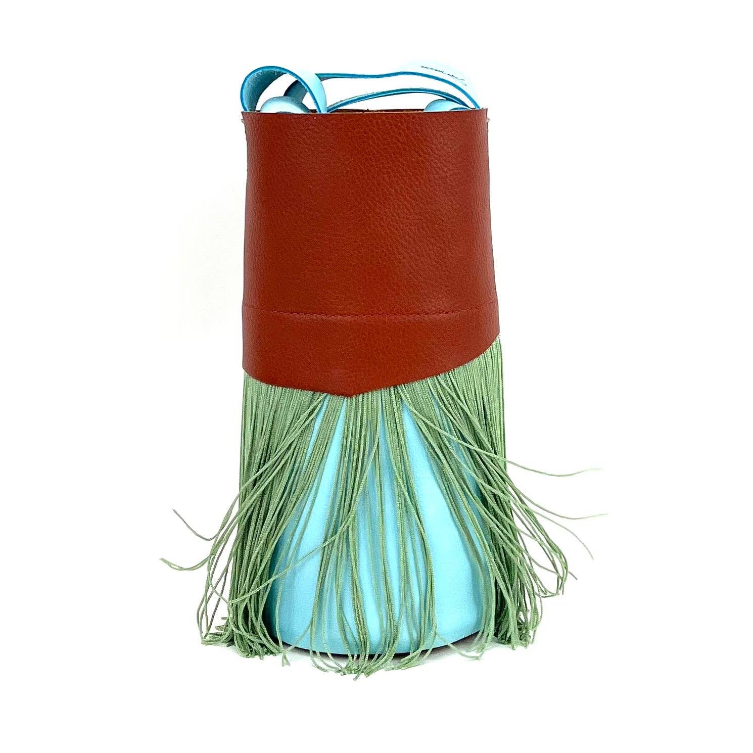 Mini Cubo Bag Turquoise - The Flaunt
