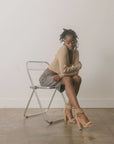 Elouise Nude Block Heel - The Flaunt