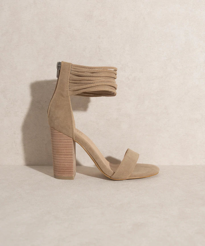 Elouise Nude Block Heel - The Flaunt