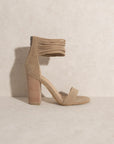 Elouise Nude Block Heel - The Flaunt