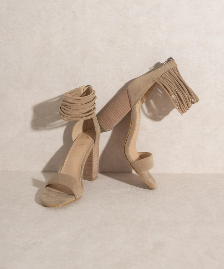 Elouise Nude Block Heel - The Flaunt