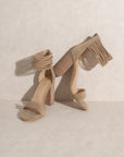 Elouise Nude Block Heel - The Flaunt