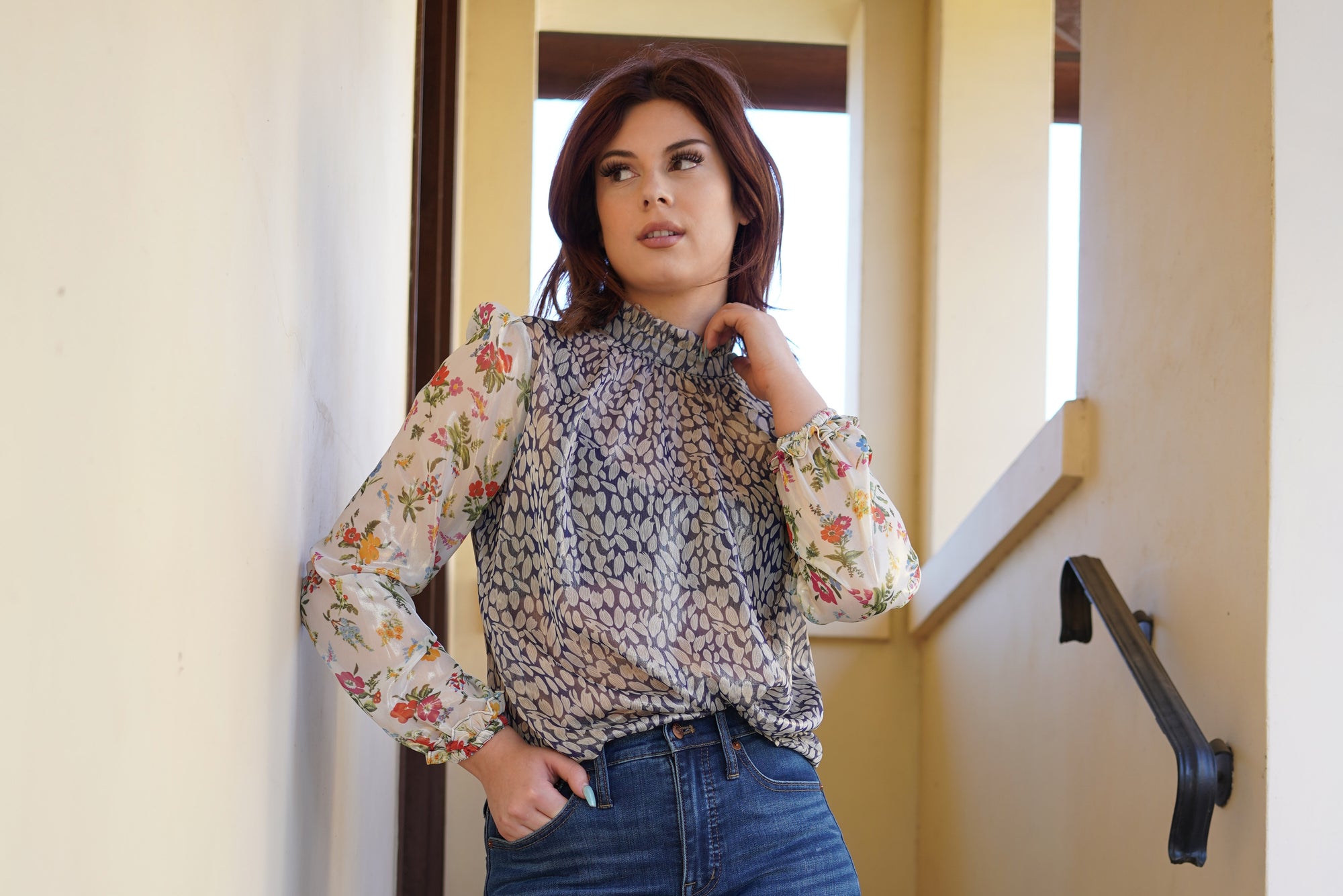 Modern Romantic Top - The Flaunt