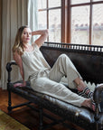 Fiji Pocketed High Rise Pants - Sand - The Flaunt