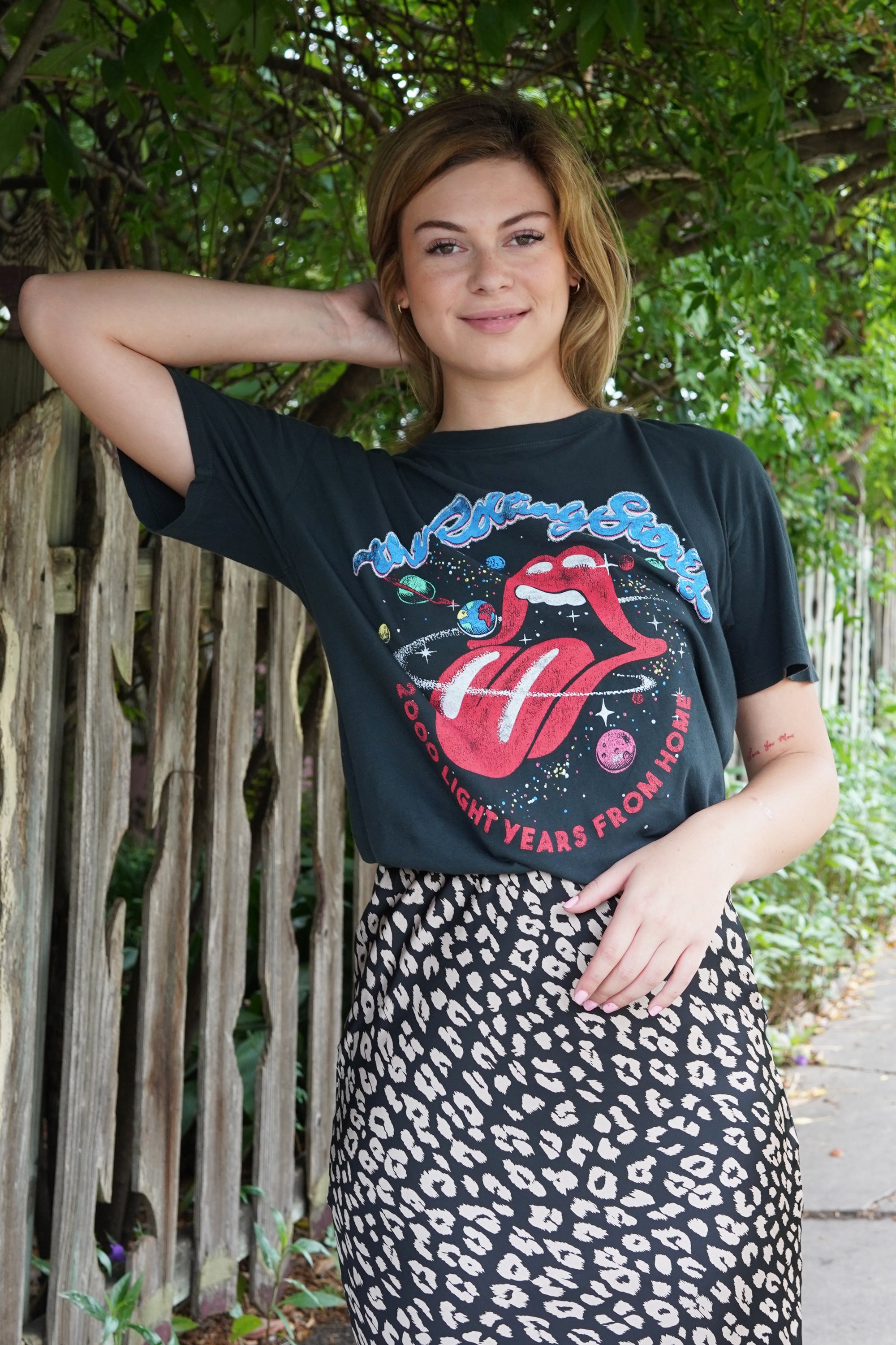Rolling Stones Galaxy Graphic Tee - The Flaunt