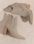 Esmee Faux Suede Bootie - The Flaunt