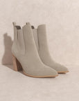 Esmee Faux Suede Bootie - The Flaunt