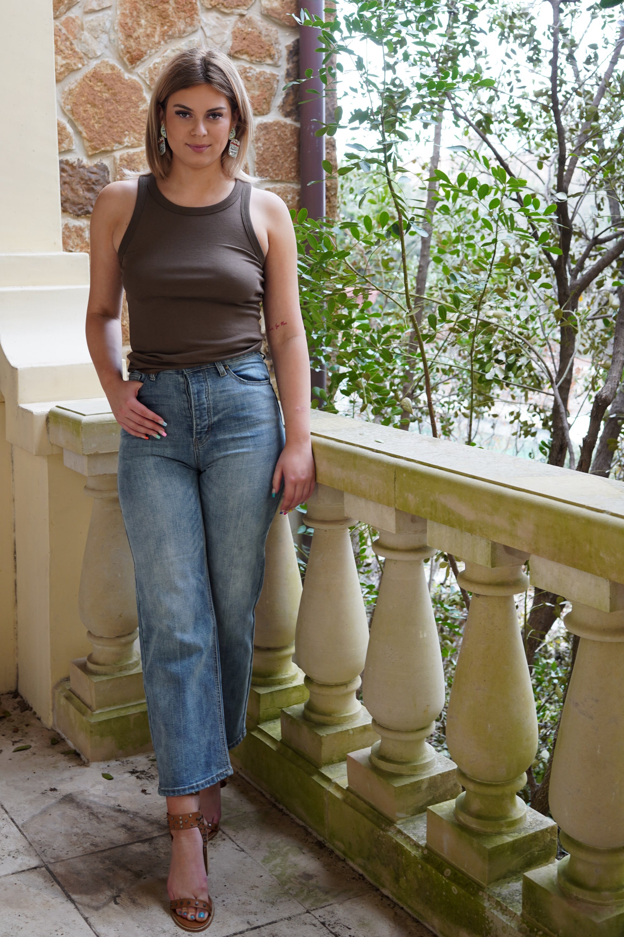 Everyday Hazelnut Tank - The Flaunt