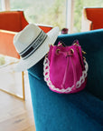 Fritz Bucket Bag Magenta - The Flaunt