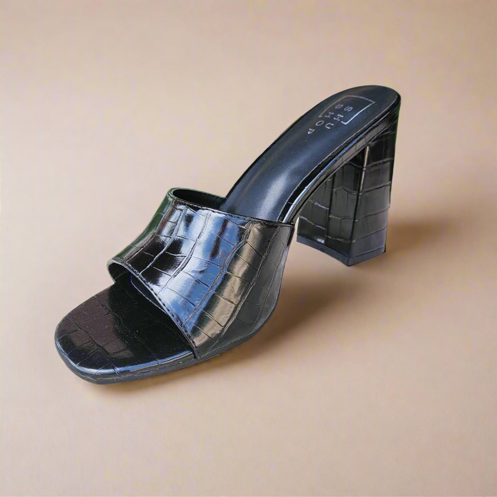 Harriet Croc Mule - The Flaunt
