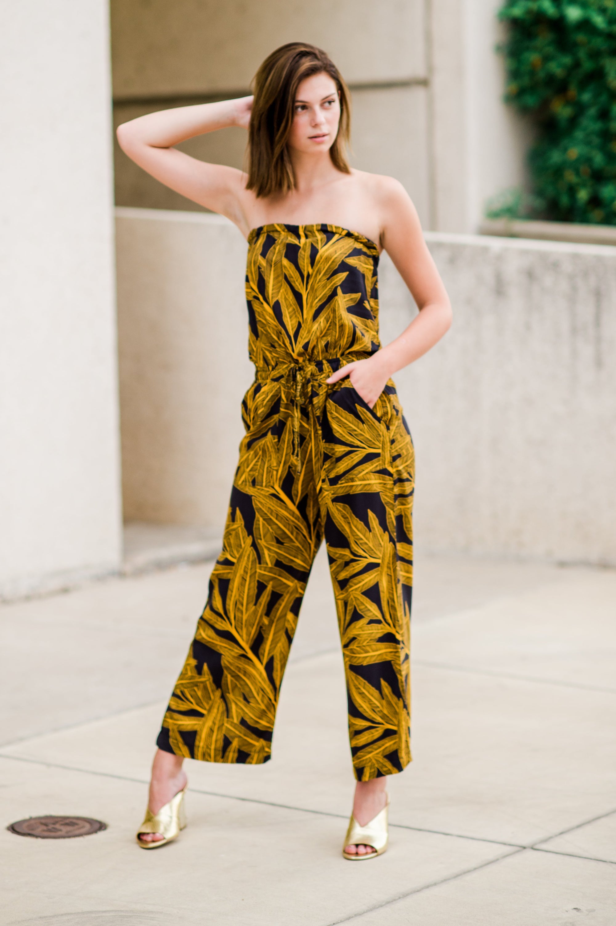 Palm Island Jumpsuit - The Flaunt