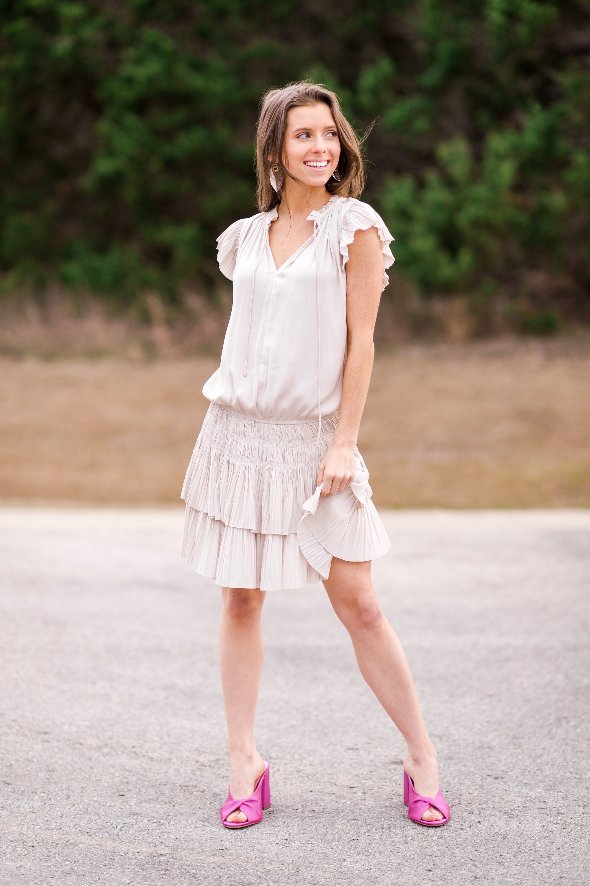 Flirty Pleated Mini - The Flaunt