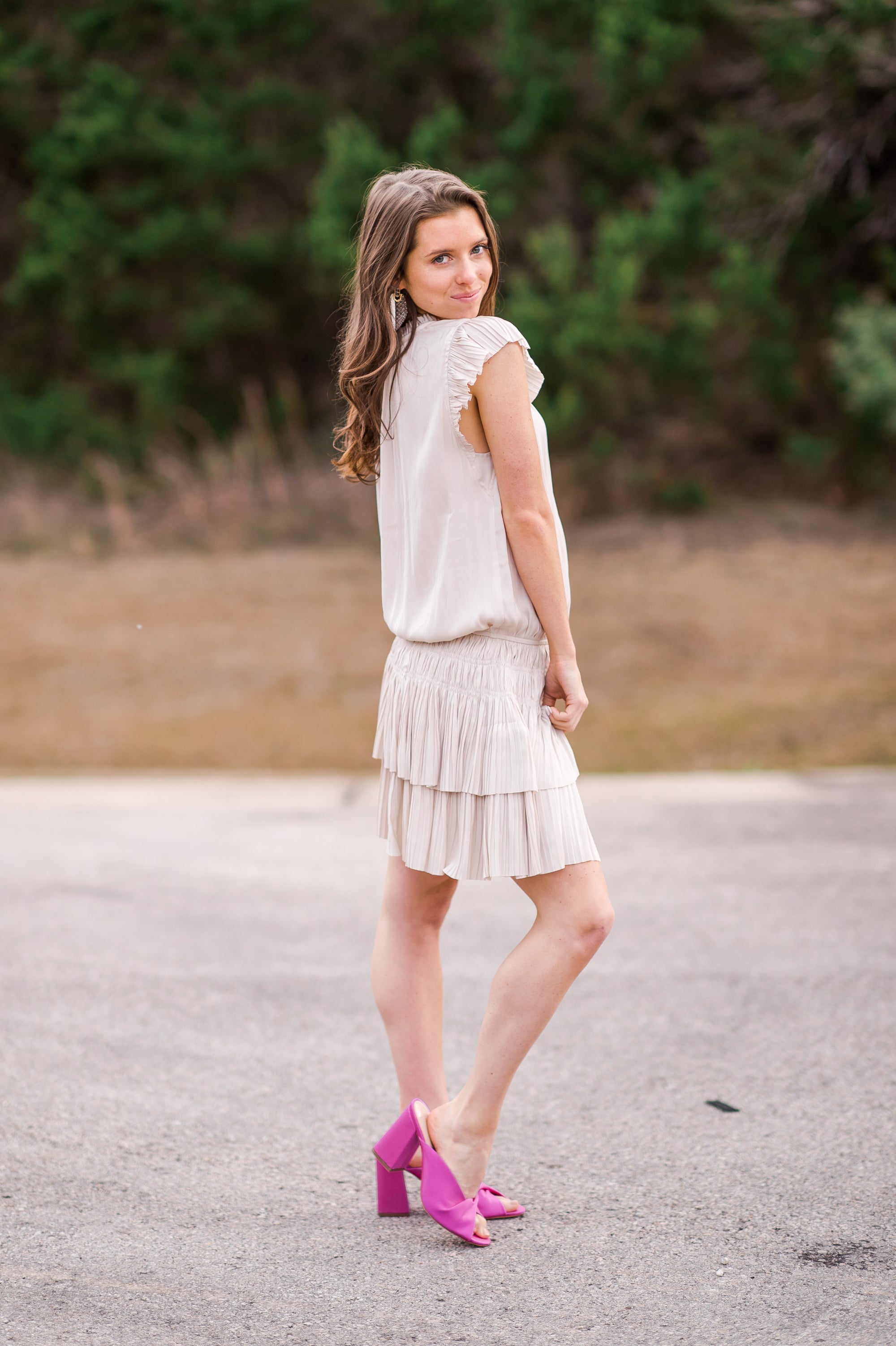 Flirty Pleated Mini - The Flaunt