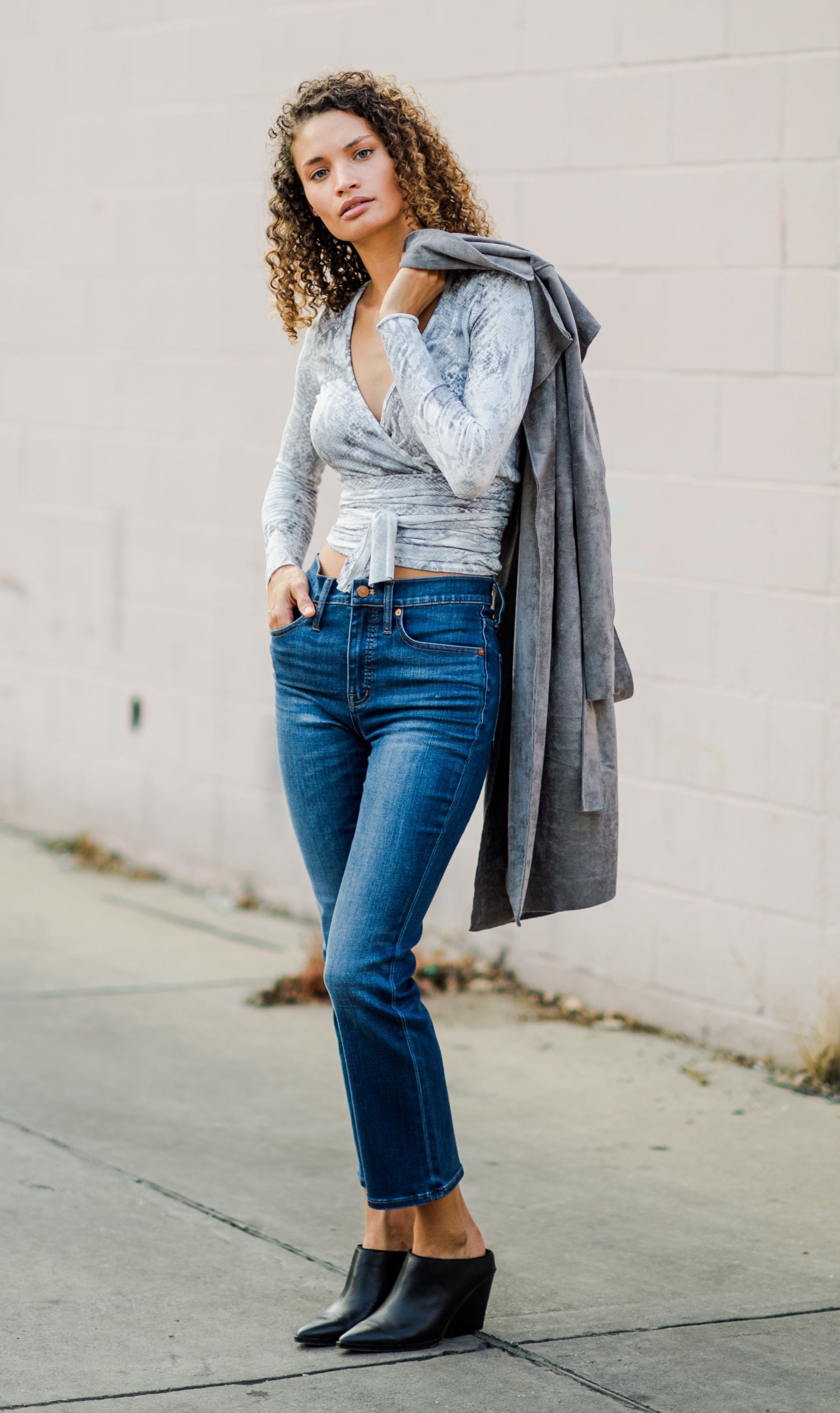 Faux Suede Trench - The Flaunt