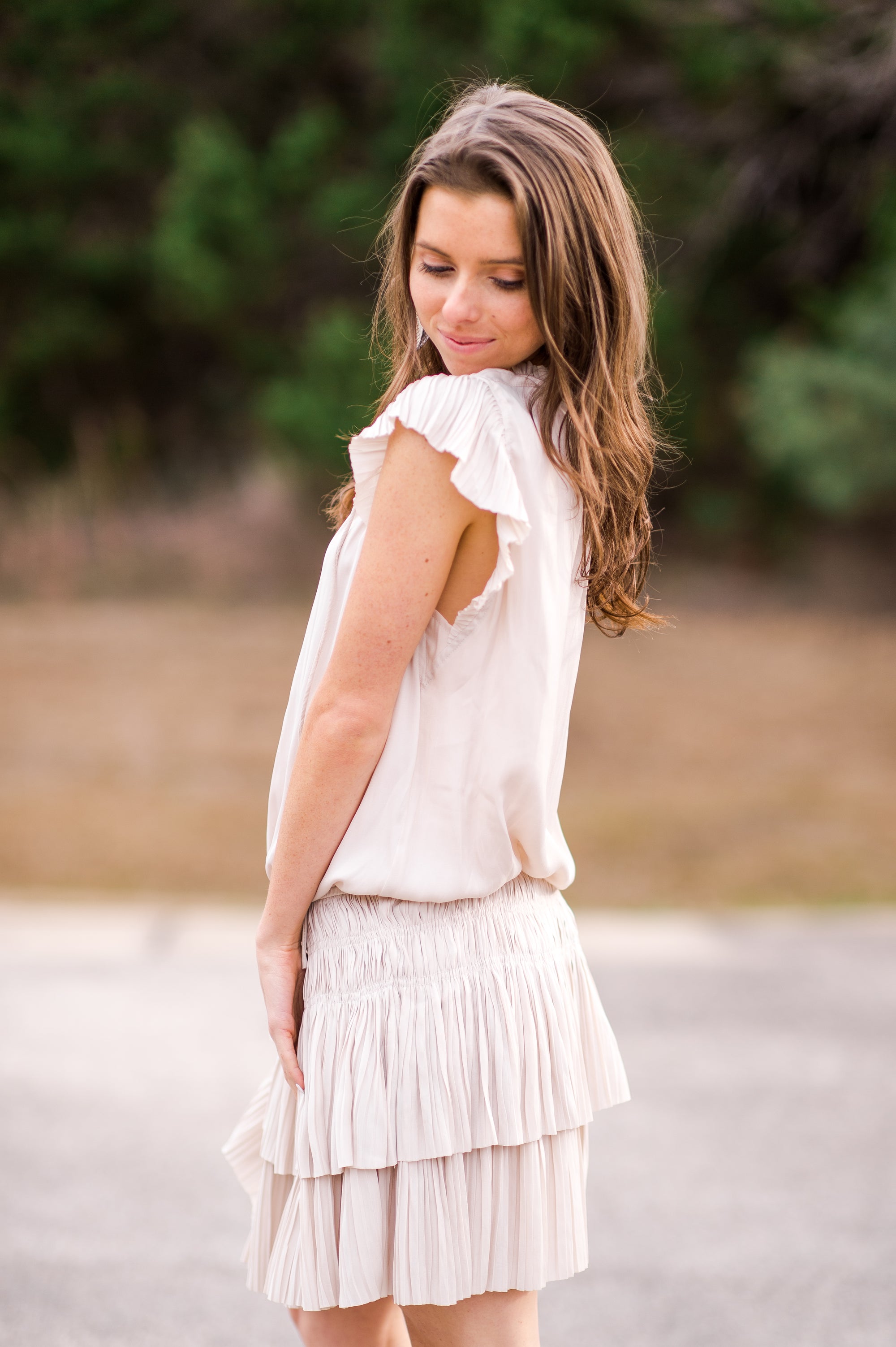 Flirty Pleated Mini - The Flaunt