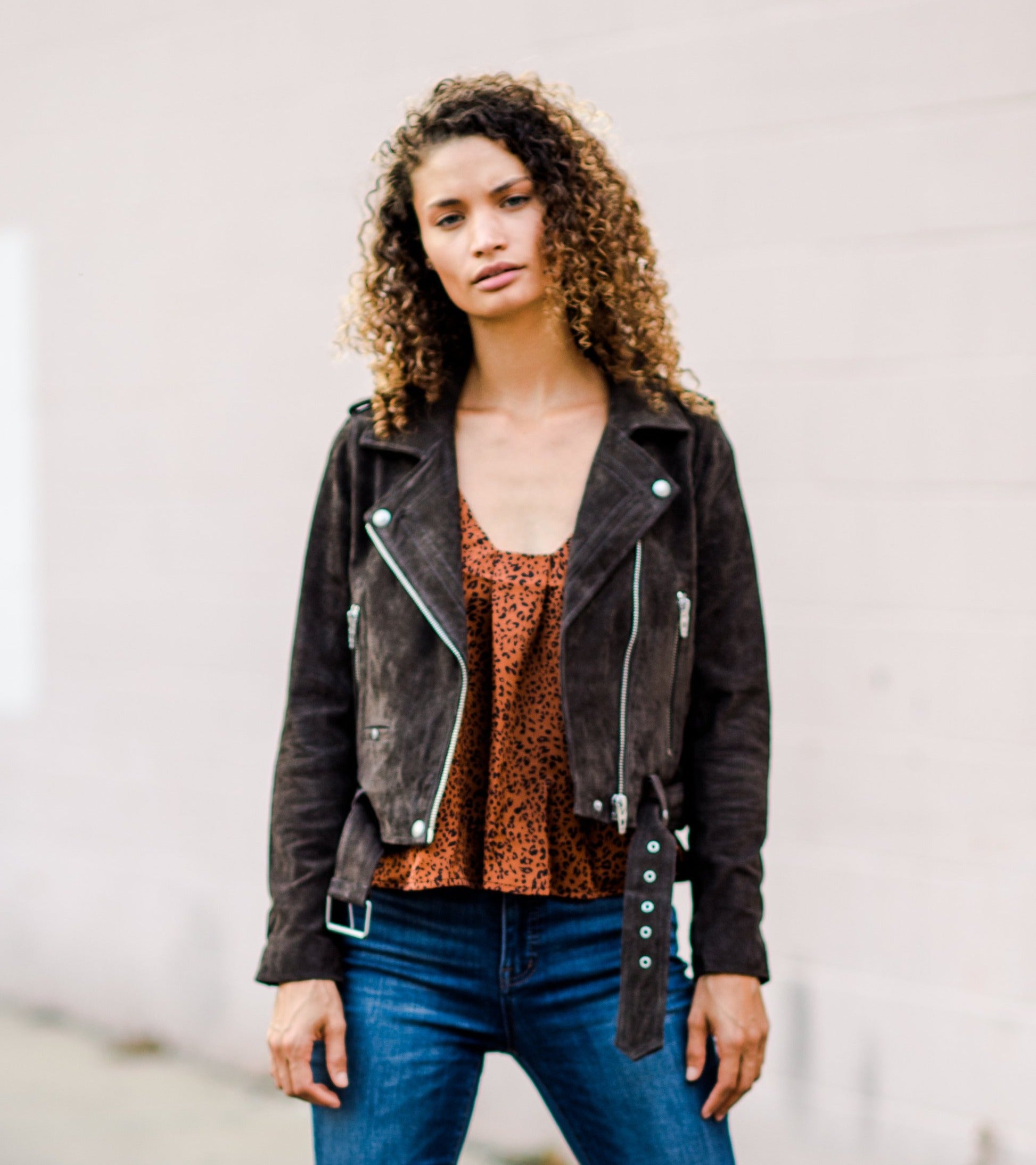 Shadow Grey Moto Jacket - The Flaunt