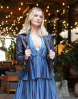 Midnight Leather Moto Jacket - The Flaunt