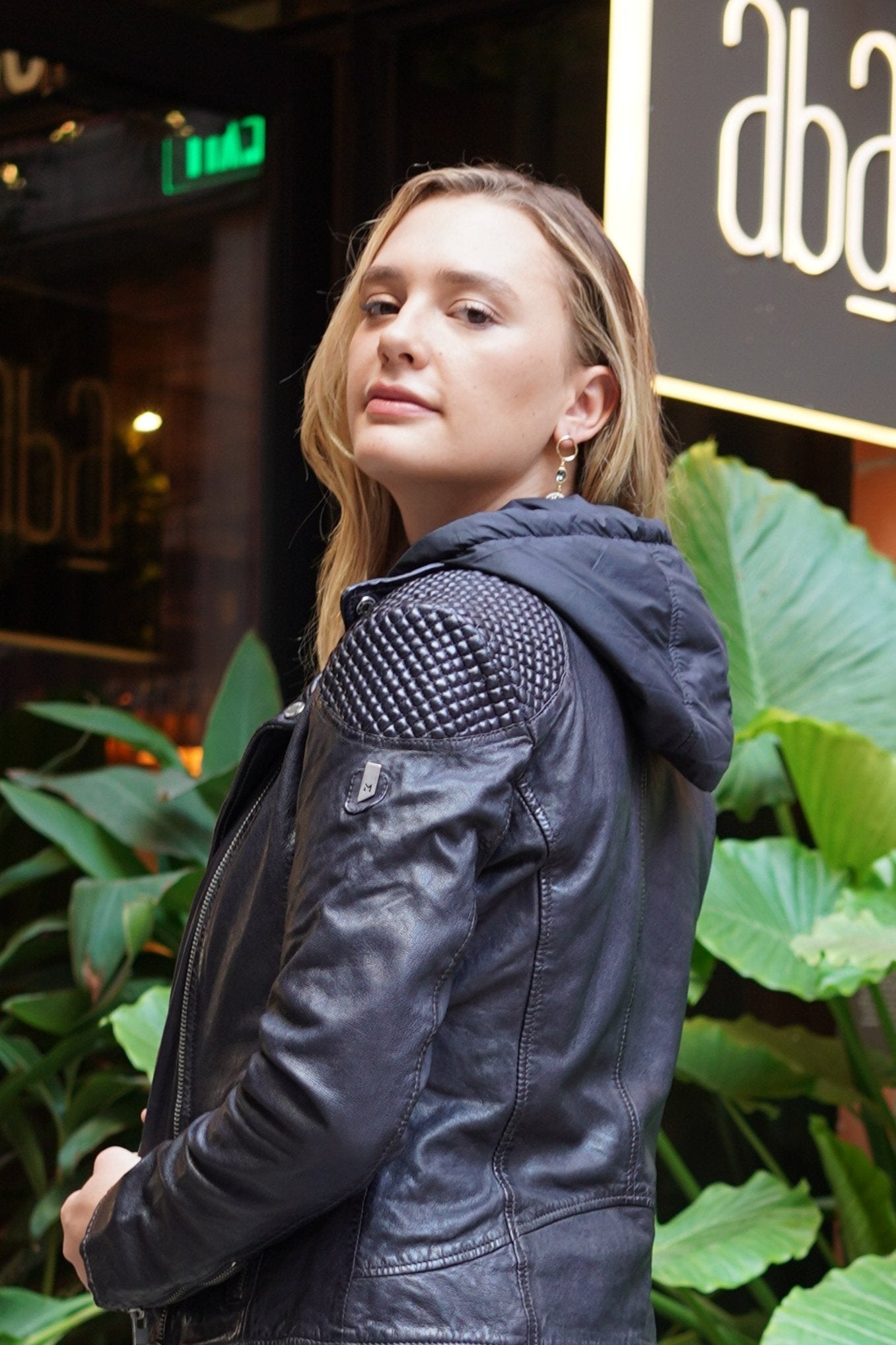 Midnight Leather Moto Jacket - The Flaunt