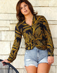 Palm Island Blouse - The Flaunt