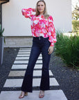 Rosey Posey Blouse - The Flaunt