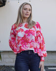 Rosey Posey Blouse - The Flaunt