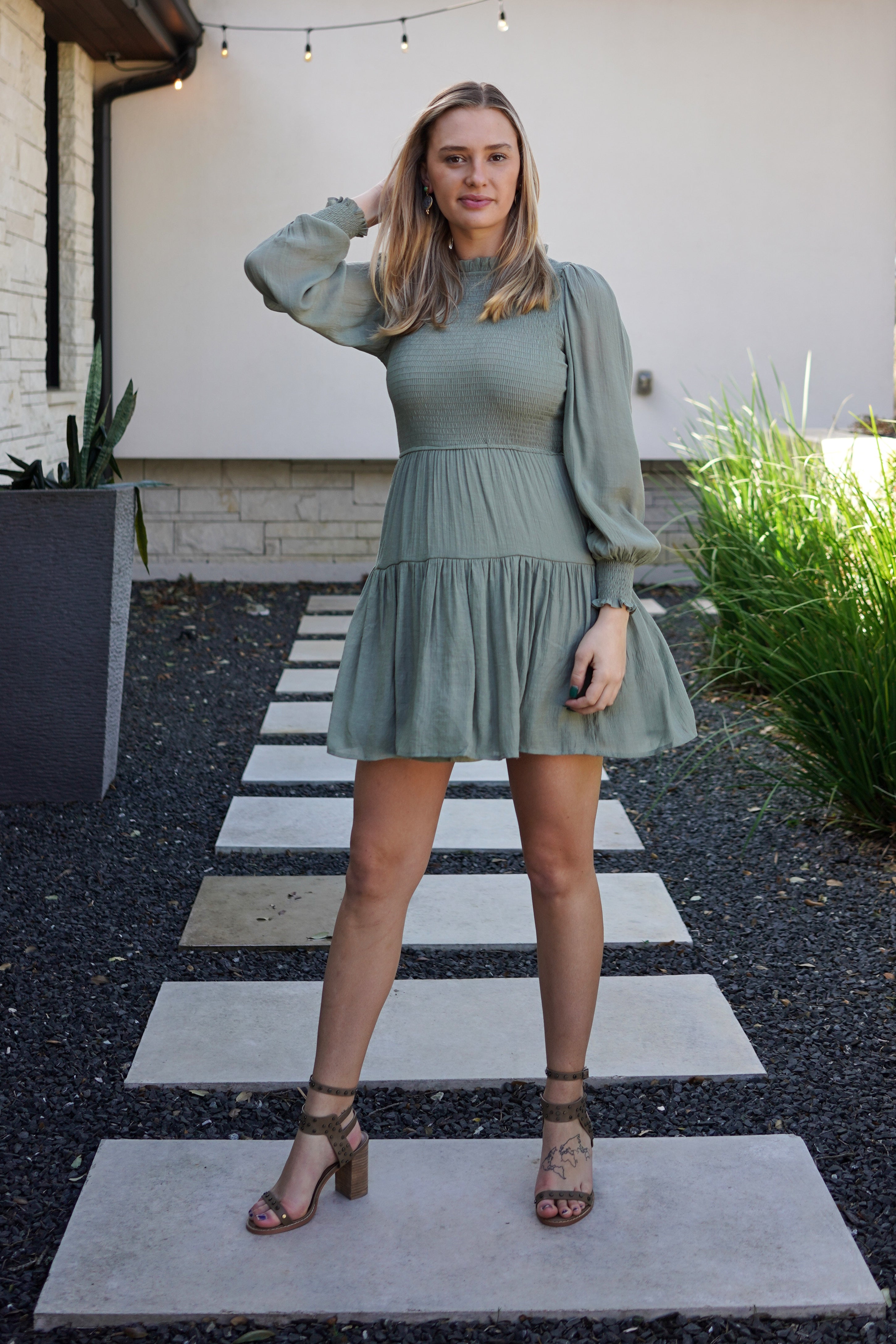 Sagebrush Babydoll Dress – The Flaunt