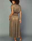 Bronze Goddess Dress - The Flaunt