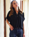 Songwriter Button Down Blouse - The Flaunt