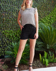 Stuart High Rise Shorts - The Flaunt
