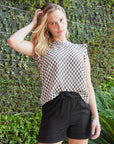 Stuart High Rise Shorts - The Flaunt