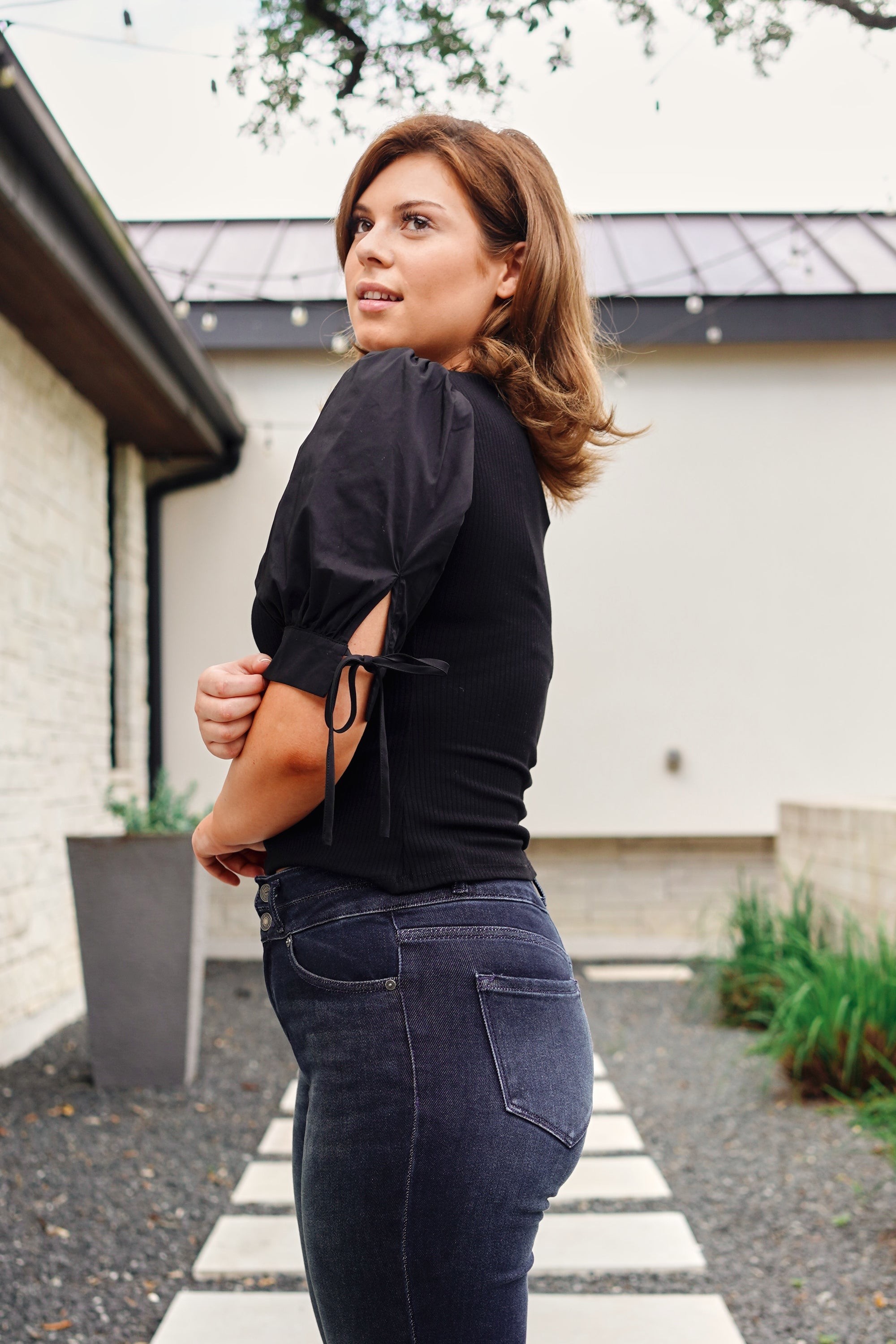 Sugar & Spice Puffed Sleeve Top - The Flaunt