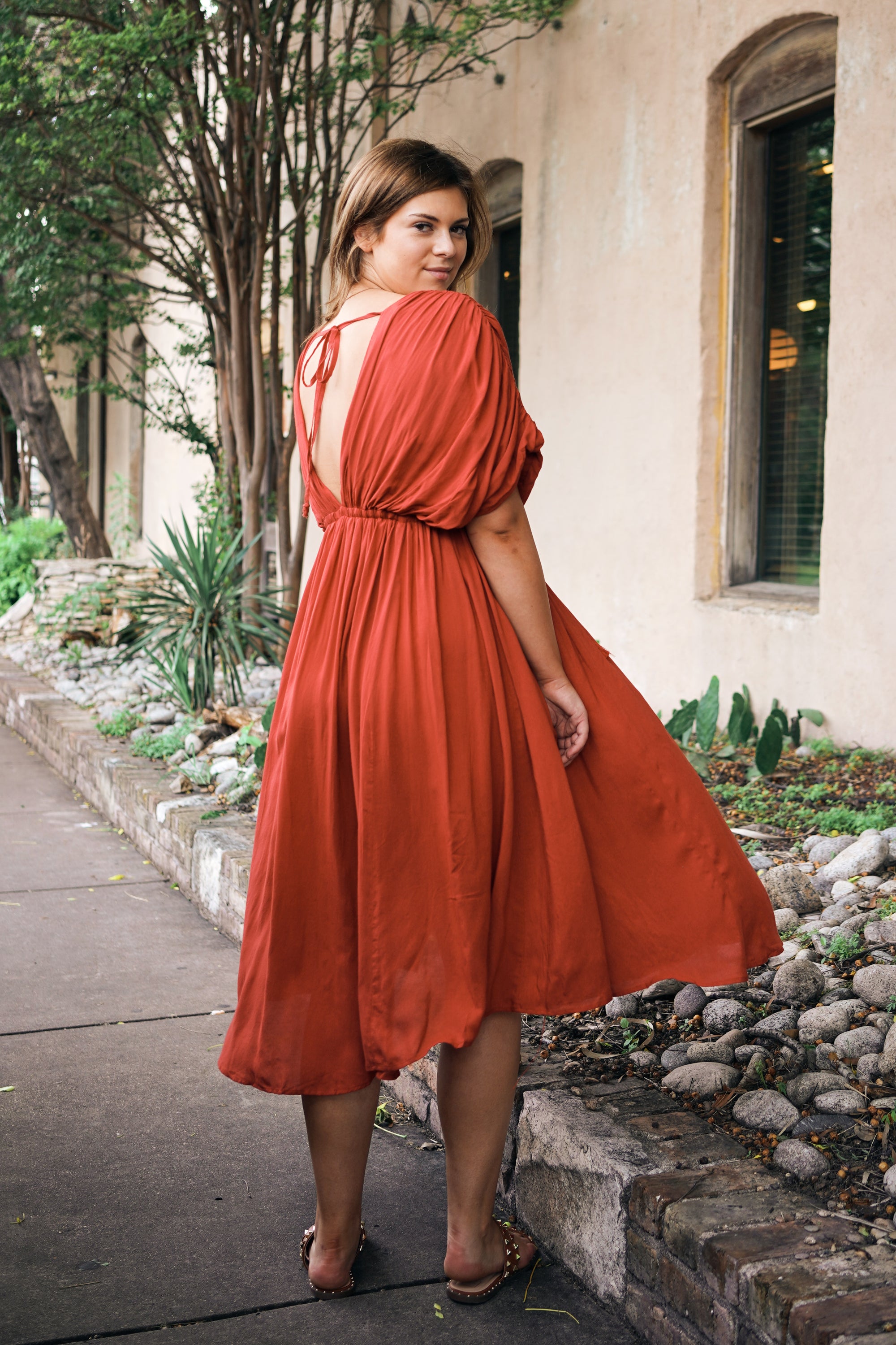 Taj Midi Dress - The Flaunt