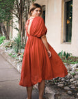 Taj Midi Dress - The Flaunt