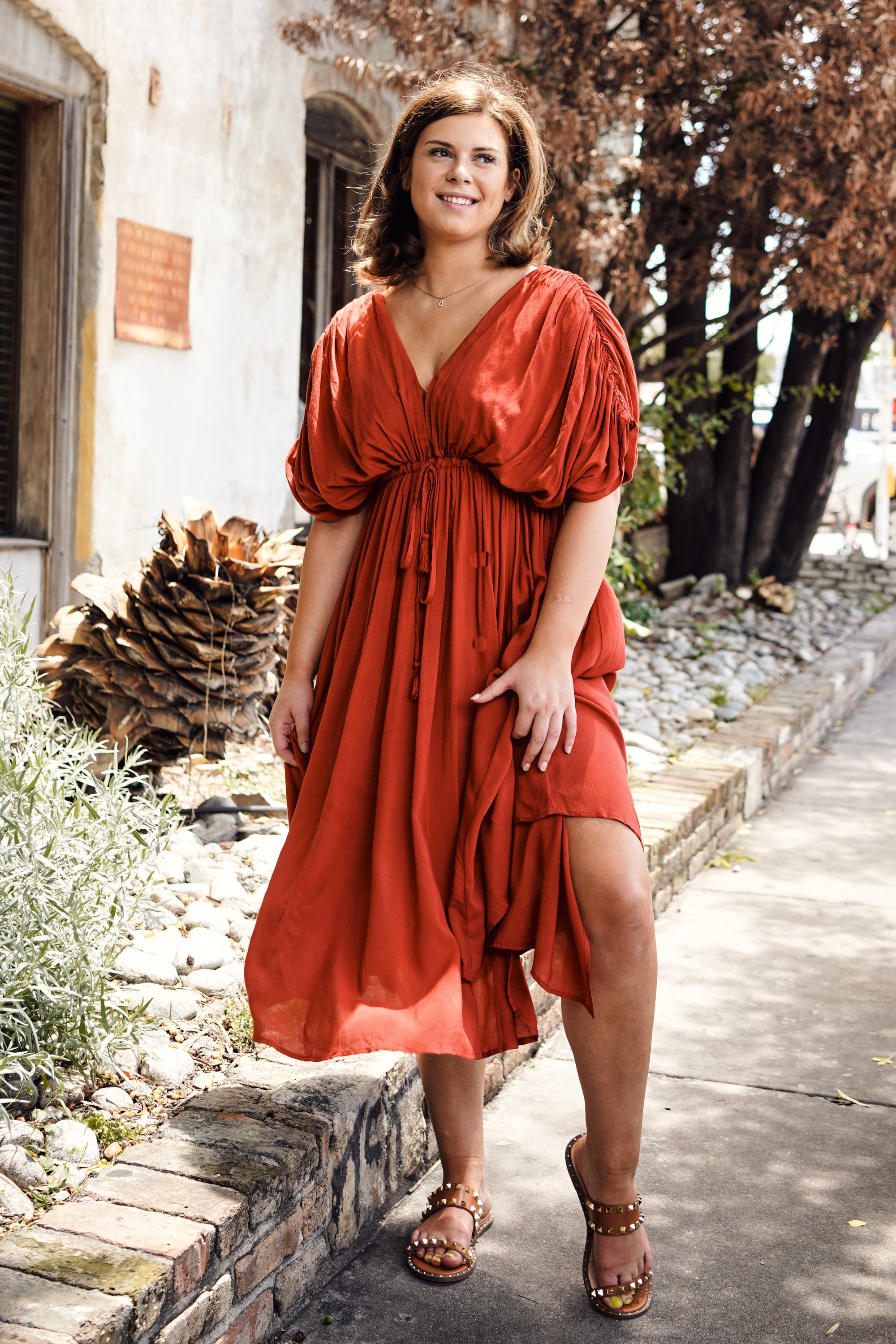 Taj Midi Dress - The Flaunt