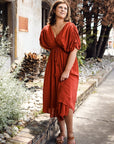 Taj Midi Dress - The Flaunt