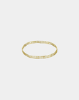 Catherine Weitzman Thin Coral Gold Bangle Bracelet