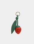 Melie Bianco Red Strawberry Handbag Charm
