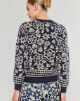 Current Air Pullover Floral Sweater