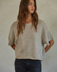 Silver Lurex Sweater