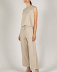 Butter Modal Sleeveless Top Taupe