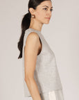 Butter Modal Sleeveless Top Grey