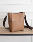 AALLYN Jordan Bucket Bag Tobacco