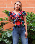 Bella Flora Blouse - The Flaunt