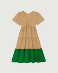 Gemini Color Block Maxi